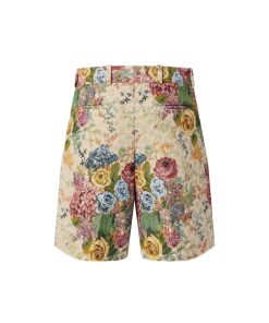 Uomo Louis Vuitton Pantaloni | Shorts Con Taglio Sartoriale