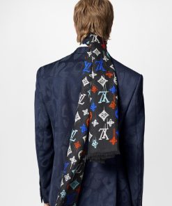 Uomo Louis Vuitton Sciarpe | Stola Graffiti