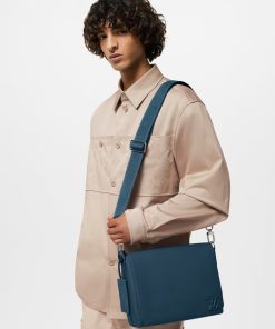 Uomo Louis Vuitton Selezione Di Borse In Pelle | Borsa Messenger Takeoff