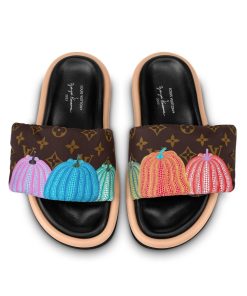 Donna Louis Vuitton Mule E Slider | Lv X Yk Mule Bassa Pool Pillow