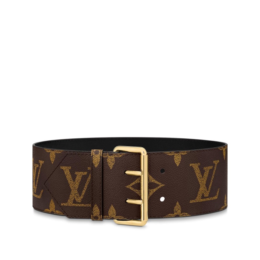 Donna Louis Vuitton Cinture | Cintura Oversized Buckle 90 Mm