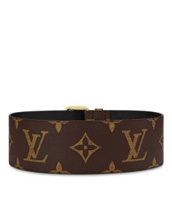 Donna Louis Vuitton Cinture | Cintura Oversized Buckle 90 Mm