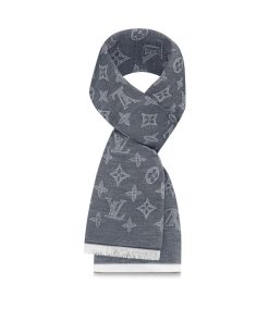 Uomo Louis Vuitton Sciarpe | Stola Monogram Shadow Blu