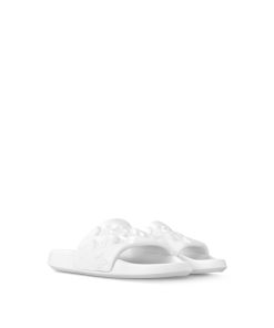 Uomo Louis Vuitton Sandali | Mule Waterfront Bianco