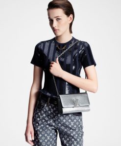 Donna Louis Vuitton Borse A Spalla E Borse A Tracolla | Pochette Louise Argento