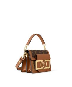 Donna Louis Vuitton Icone Monogram | Borsa Mini Dauphine Lock Xl