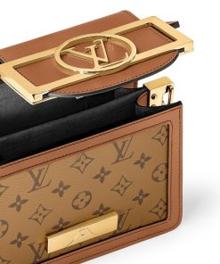 Donna Louis Vuitton Icone Monogram | Borsa Mini Dauphine Lock Xl