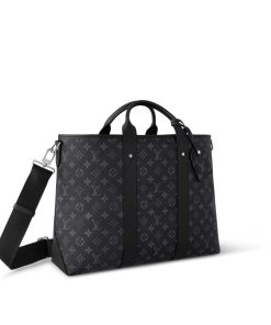 Uomo Louis Vuitton Selezione Di Borse In Pelle | Borsa Tote Weekend Nm