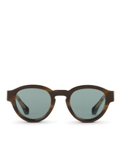 Uomo Louis Vuitton Occhiali Da Sole | Occhiali Da Sole Lv Glide Round Dark Brown