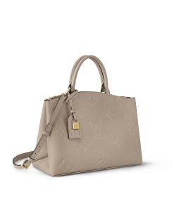 Donna Louis Vuitton Selezione Di Borse In Pelle | Borsa Tote Grand Palais Grigio Tortora