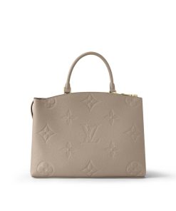 Donna Louis Vuitton Selezione Di Borse In Pelle | Borsa Tote Grand Palais Grigio Tortora