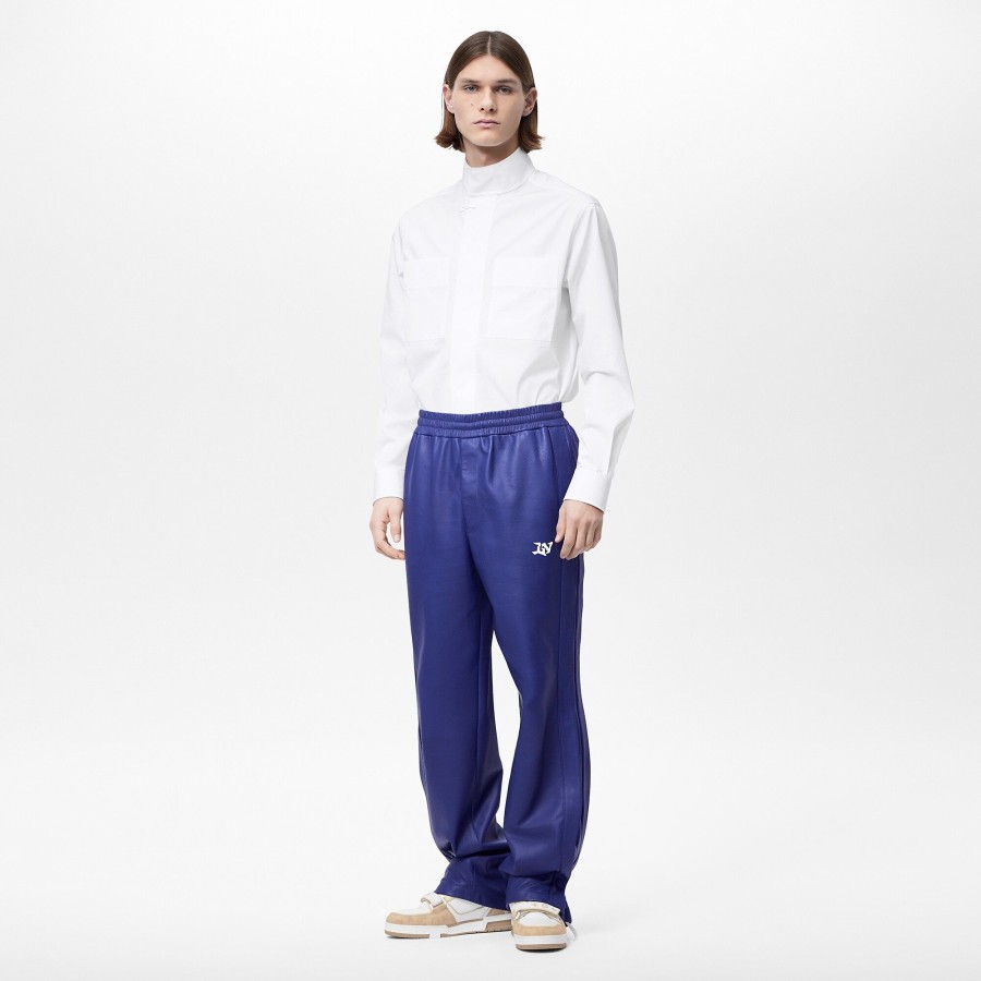 Uomo Louis Vuitton Pantaloni | Pantaloni Sportivi In Pelle