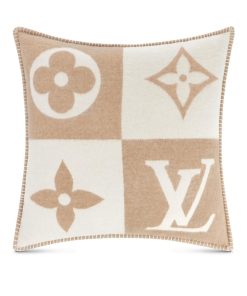 Donna Louis Vuitton Accessori Per La Casa | Cuscino Lv Checkmate Beige