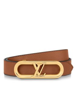 Donna Louis Vuitton Cinture | Cintura My Lv Chain 25 Mm Reversibile