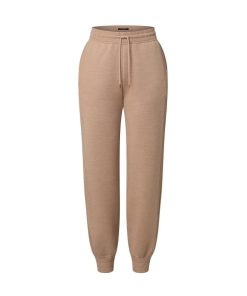 Donna Louis Vuitton Maglieria | Pantaloni Da Jogging In Misto Lana E Seta