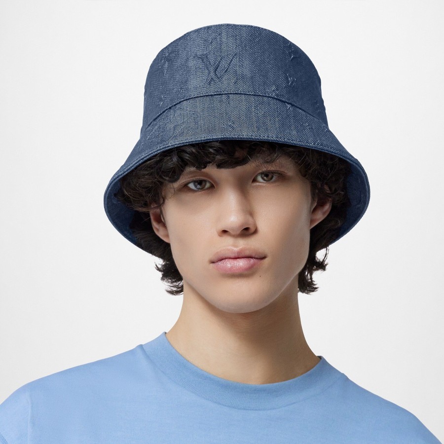 Uomo Louis Vuitton Cappelli E Guanti | Cappello Monogram Constellation Blu