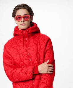 Uomo Louis Vuitton Capispalla E Cappotti | Giacca Con Fiori Monogram Trapuntati E Cappuccio Lvse Rouge Rio