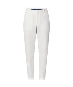 Uomo Louis Vuitton Pantaloni | Pantaloni In Cotone Con Motivo Monogram