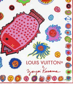 Donna Louis Vuitton Foulard In Seta E Bandeaux | Lv X Yk Foulard Faces 90