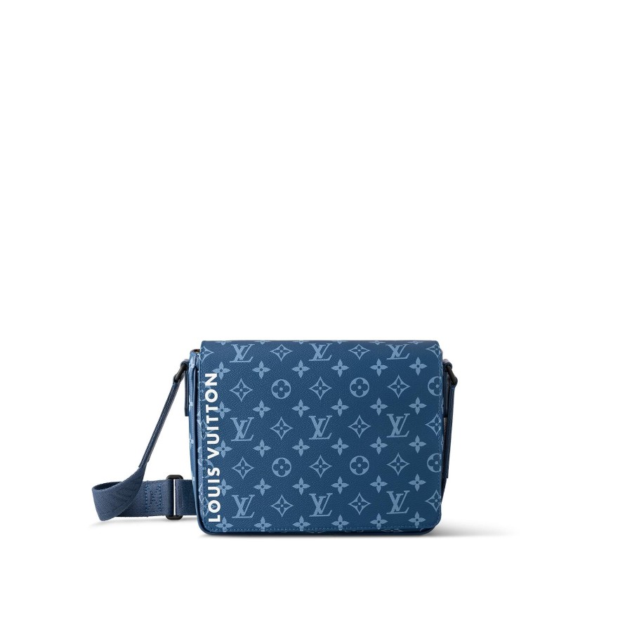 Uomo Louis Vuitton Icone Monogram | Borsa Messenger District Pm