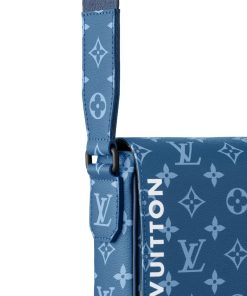 Uomo Louis Vuitton Icone Monogram | Borsa Messenger District Pm