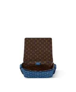 Uomo Louis Vuitton Icone Monogram | Borsa Messenger District Pm