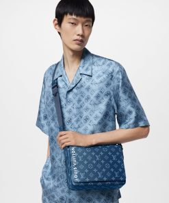 Uomo Louis Vuitton Icone Monogram | Borsa Messenger District Pm