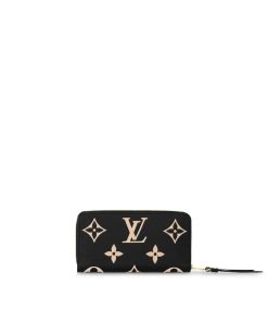 Donna Louis Vuitton Portafogli | Portafoglio Zippy Nero/Beige