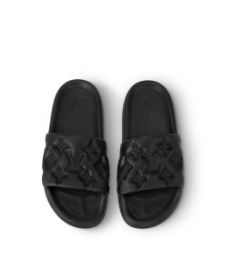 Uomo Louis Vuitton Sandali | Mule Waterfront Nero