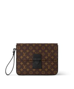 Uomo Louis Vuitton Pochette | Pochette A4 S Lock