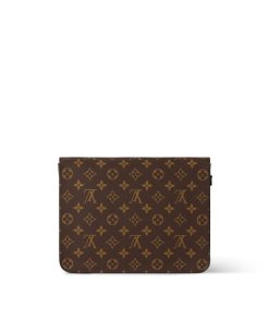 Uomo Louis Vuitton Pochette | Pochette A4 S Lock