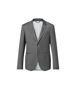 Uomo Louis Vuitton Blazer E Giacche | Giacca Pont Neuf Con Motivo Impresso Karakoram