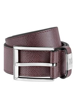 Uomo Louis Vuitton Cinture | Cintura Lv City Pin 35 Mm Acajou