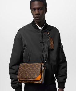 Uomo Louis Vuitton Icone Monogram | Borsa Messenger Trio