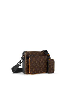 Uomo Louis Vuitton Icone Monogram | Borsa Messenger Trio