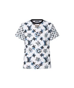 Donna Louis Vuitton Camicie E T-Shirt | T-Shirt Con Motivo Monogram Mahina 3D