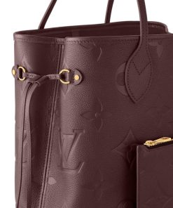 Donna Louis Vuitton Selezione Di Borse In Pelle | Neverfull Mm Vinaccia