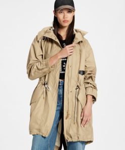 Donna Louis Vuitton Cappotti E Giacche | Parka Con Dettagli In Pelle E Motivo Monogram