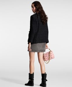 Donna Louis Vuitton Cappotti E Giacche | Giacca In Tweed Con Finiture Scuba-Style