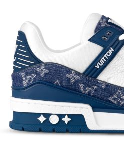 Uomo Louis Vuitton Sneakers | Sneaker Lv Trainer Blu