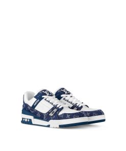 Uomo Louis Vuitton Sneakers | Sneaker Lv Trainer Blu