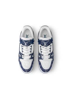 Uomo Louis Vuitton Sneakers | Sneaker Lv Trainer Blu