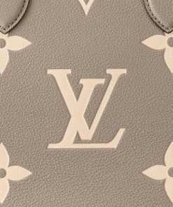 Donna Louis Vuitton Selezione Di Borse In Pelle | Borsa Onthego Mm Tourterelle/Creme