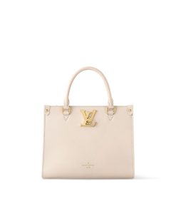 Donna Louis Vuitton Selezione Di Borse In Pelle | Borsa Lock & Go Quarzo