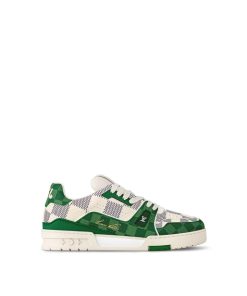 Uomo Louis Vuitton Sneakers | Sneaker Lv Trainer Verde