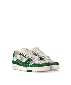 Uomo Louis Vuitton Sneakers | Sneaker Lv Trainer Verde