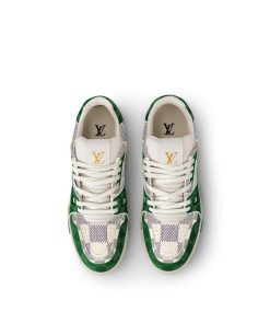 Uomo Louis Vuitton Sneakers | Sneaker Lv Trainer Verde