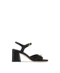 Donna Louis Vuitton Sandali E Espadrillas | Sandalo Lv Edge Nero