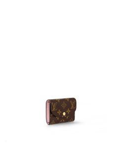 Donna Louis Vuitton Portafogli Compatti | Portamonete Rosalie Rosa Ballerina