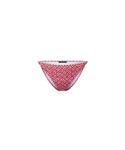 Donna Louis Vuitton Costumi | Parte Inferiore Bikini Con Motivo Monogram Flower Tile Rouge Vif